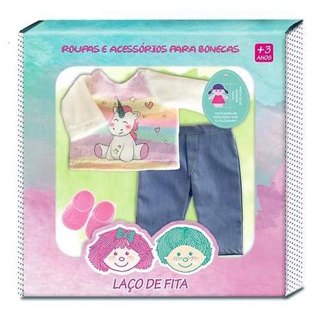 Roupa Boneca Baby Alive - Vestido Unicornio - Laço De Fita em Promoção na  Americanas