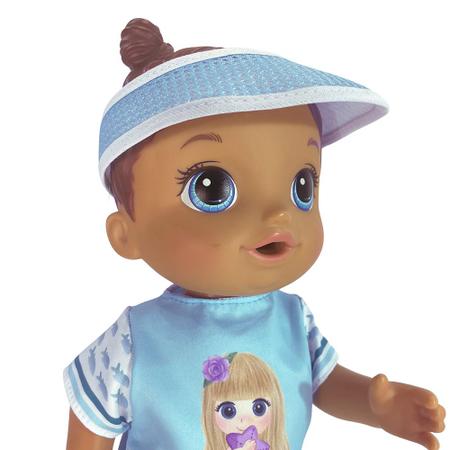 Imagem de Kit Roupa de Boneca Baby Alive Passeio das Sereias Laço de Fita