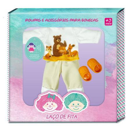 Maple Bear Infantil - Kit Roupa de Boneca - 2 peças - Ref. 137