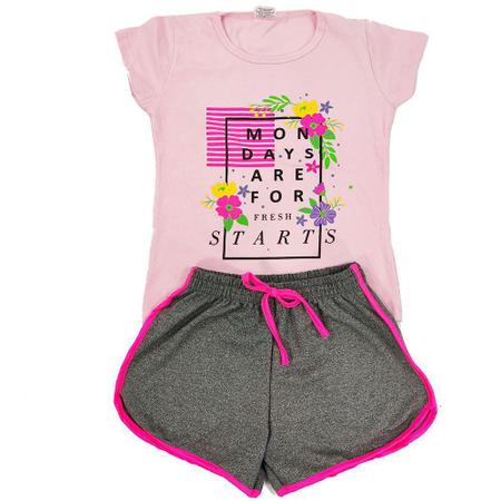 Conjuntos de roupas de verão para meninas, roupas infantis, manga
