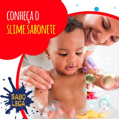 Imagem de Kit Saboleca Slime Sabonete Infantil