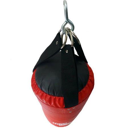 Imagem de kit saco de pancada mais suporte - suporte teto saco pancada + par de luvas bate saco - saco de pancadas cheio 60 cm