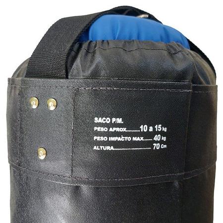 Imagem de Kit Saco de Pancadas Cheio 70 cm - Saco de Boxe + Luva Bate Saco Rosa Luva de Boxe + Suporte para Saco de Pancada