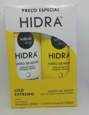 Imagem de Kit Salon Line Hidra Super Liso Shampoo + Condicionador 300ml