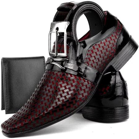 Sapato social hotsell masculino venetto verniz