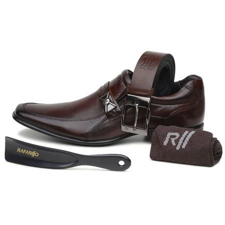 Kit sapato sale social rafarillo