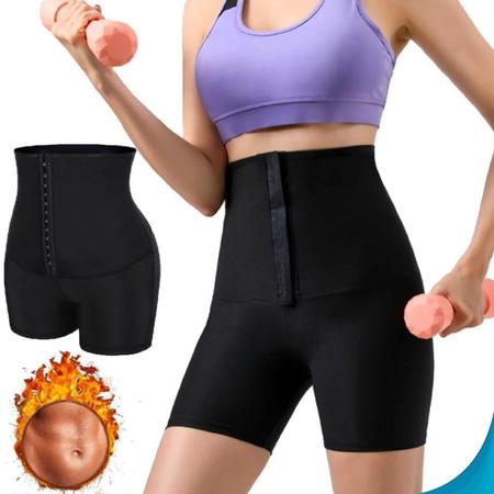 Imagem de Kit Sauna Efeito Gordura Térmica Fitness Secar Barriga Qualidade Garantida