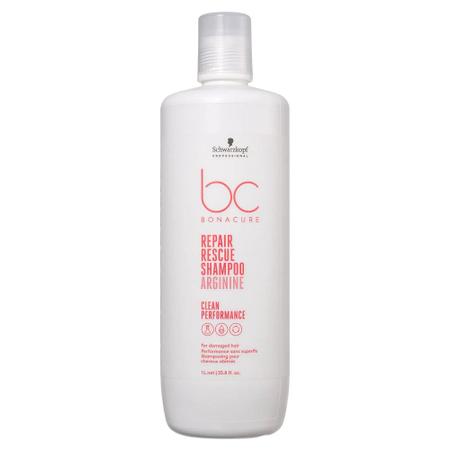 Imagem de Kit Schwarzkopf Professional BC Bonacure Clean Performance Repair Rescue Shampoo 1 L e Condicionador 1 L