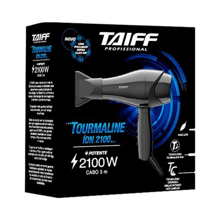 Imagem de Kit - secador taiff new tourmaline 2100w 127v + escova proart ricci perfetti brillare 9r105hkh "g"