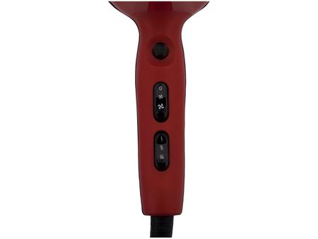 Imagem de Kit - secador taiff style red 2000w 220v + escova proart metalica pro rosa 15mm - epm04b