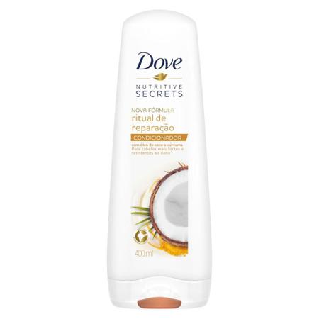 Imagem de Kit Shampoo + Condicionador Dove Nutritive Secrets Ritual de Reparação 400ml