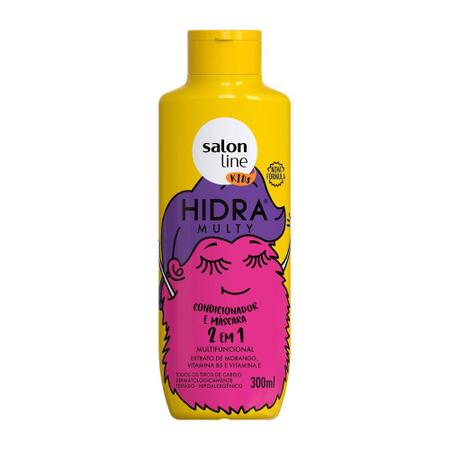 Imagem de Kit Shampoo + Condicionador Hidra Multy Kids Salon Line 300ml