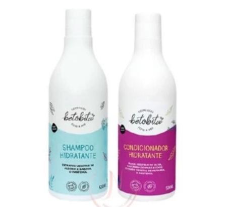 Imagem de Kit Shampoo + Condicionador Hidratante 500ml Betobita