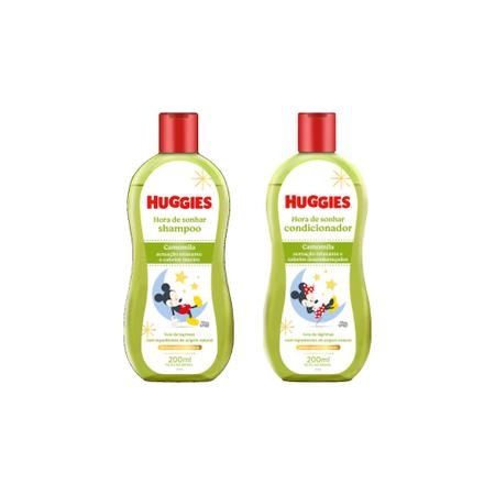 Imagem de Kit Shampoo+Condicionador Huggies 200ml Camomila