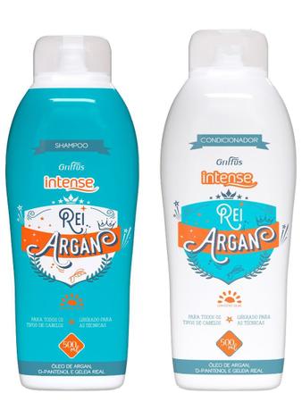 Creme Para Pentear e Tratamento 2 em 1 Vegano Rei Argan Intense