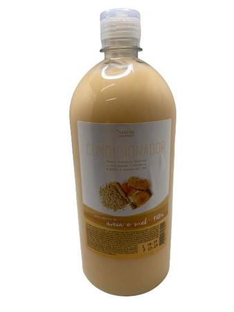 Imagem de Kit shampoo e condicionador com extrato de aveia e mel 1 litro