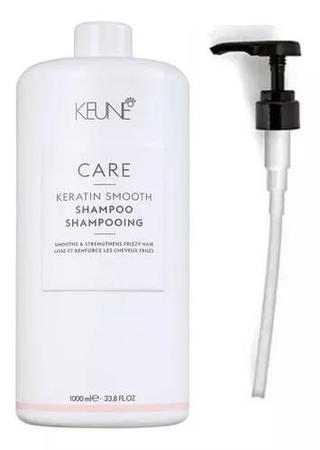 Imagem de Kit shampoo keune keratin smooth 1000ml +  pump