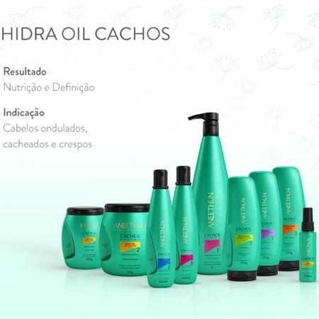 Imagem de Kit Shampoo Máscara Cachos e Finalizador Crespos Aneethun