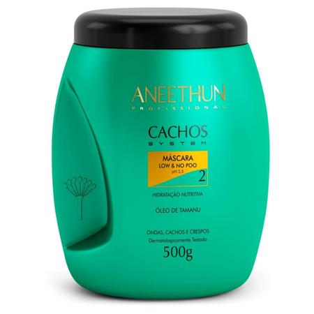 Kit Shampoo Mascara Oleo Cachos Finalizador Crespos Aneethun Imagem de Kit Shampoo Mascara Oleo Cachos Finalizador Crespos Aneethun