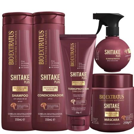 Shampoo Shitake Plus Bio Extratus 350ml - Shampoo - Magazine Luiza