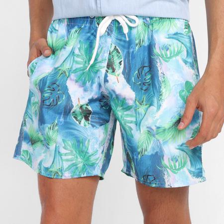 Imagem de Kit Short Wall Liso + Estampado Masculino 3 Peças