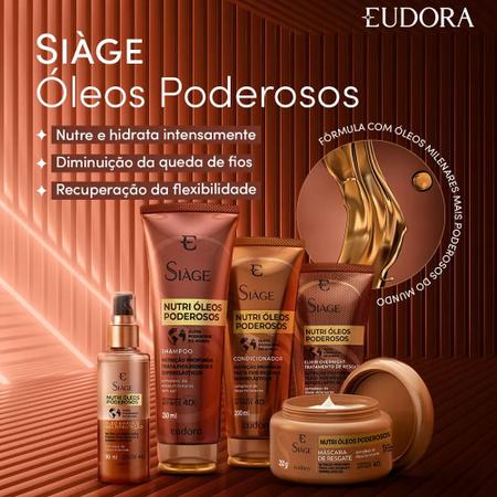 Imagem de Kit Siàge Nutri Óleos Poderosos Shampoo + Condicionador + Tratamento Overnight