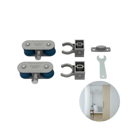 Imagem de Kit Sistema Para Porta de Correr Ro8102 Xt Rometal