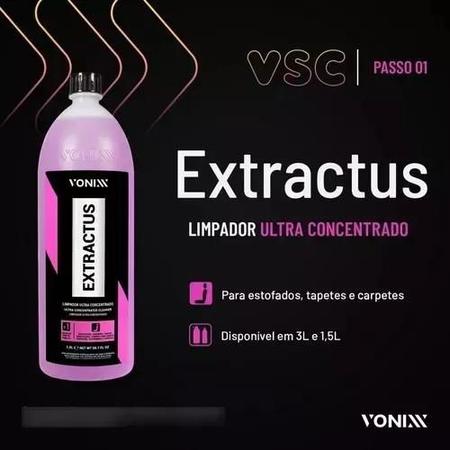 Imagem de Kit Sistema Vsc Extractus Bactran Sanitizante Vonixx + Escova