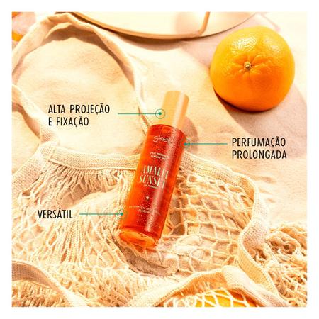 Imagem de Kit Skelt Vegano Amalfi Sunset Perfume Mist Colônia 100ml + Hidratante Desodorante Body Cream 200g