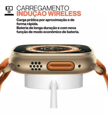 Kit Smartwatch Ultra Séries 8 Nfc Tela 1.99 Lançamento Novo - 01Smart -  Smartwatch e Acessórios - Magazine Luiza