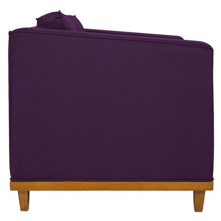 Imagem de Kit Sofá 2 Lugares e 2 Poltronas Europa Suede ADJ Decor