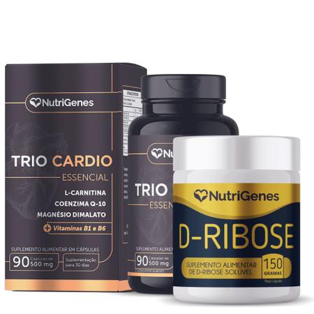 Imagem de Kit Solução de Sinatra - Trio Cardio + D-Ribose Nutrigenes