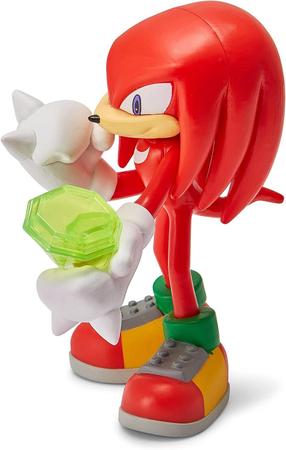 Boneco Sonic Azul Vermelho Preto Rosa Amarelo Knucles Shadow