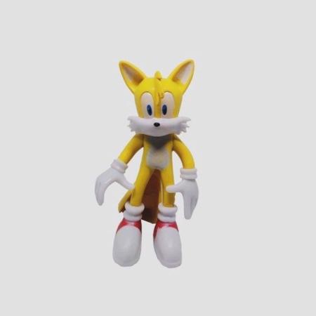 kit Boneco Sonic 4 peças 12cm - PENA VERDE SHOP