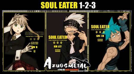 Kit Soul Eater (Perfect Edition) - Vol. 1-3 Mangá: JBC - Revista