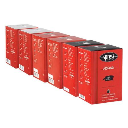Kit Spress Café 2x Suave, Moderado e Vibrante - 60 cápsulas Imagem de Kit Spress Café 2x Suave, Moderado e Vibrante - 60 cápsulas