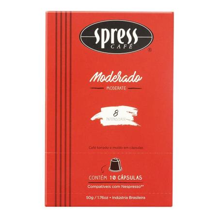 Kit Spress Café 2x Suave, Moderado e Vibrante - 60 cápsulas Imagem de Kit Spress Café 2x Suave, Moderado e Vibrante - 60 cápsulas