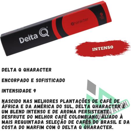 Kit Suave 40 Capsulas de Cafe para Maquinas Delta Q Qalidus Qharacter aQtivus Qonvictus - DeltaQ Imagem de Kit Suave 40 Capsulas de Cafe para Maquinas Delta Q Qalidus Qharacter aQtivus Qonvictus