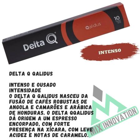 Kit Suave 40 Capsulas de Cafe para Maquinas Delta Q Qalidus Qharacter aQtivus Qonvictus - DeltaQ Imagem de Kit Suave 40 Capsulas de Cafe para Maquinas Delta Q Qalidus Qharacter aQtivus Qonvictus
