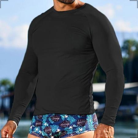 Kit Sunga Tradicional Boxer Camisa Proteção Malha Fria Natação Segunda Pele Compressão Manga Longa Masculina Uv 50+ Praia Piscina Surf - SIGMA Imagem de Kit Sunga Tradicional Boxer Camisa Proteção Malha Fria Natação Segunda Pele Compressão Manga Longa Masculina Uv 50+ Praia Piscina Surf
