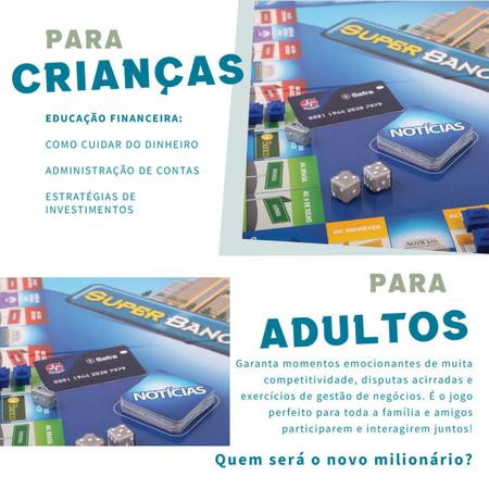 Kit Tabuleiro Banco Imobiliário + Jogo Da Vida + Detetive - T-Gift