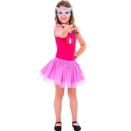 Kit Fantasia Super Heroína Maravilha Infantil G - CEPEL MOBILE