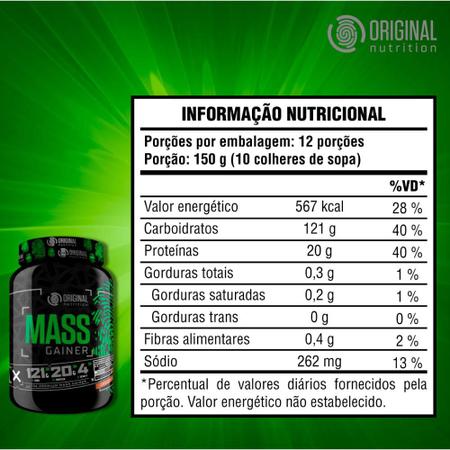 Imagem de Kit Suplemento Hipercalórico Mass Gainer 1800g + Bcaa 300g + Creatina Monohidratada 300g + Glutamina 300g + Shaker