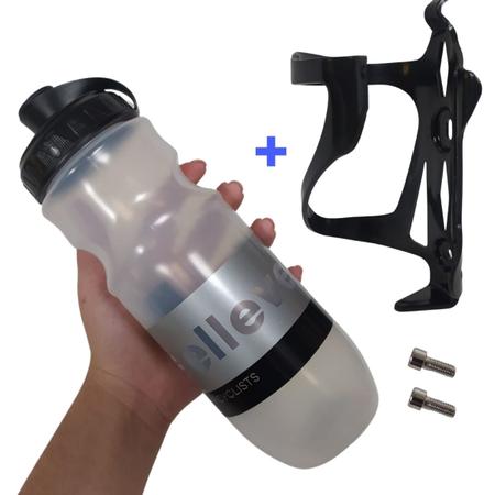 Imagem de Kit Suporte 125g + Garrafinha Caramanhola Bike 650ml