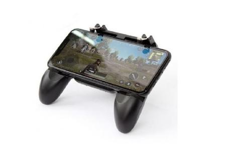 Suporte de Celular para Jogos Game Handle Manete Para Celular Gatilho FRE  FIRE PUBG L1 + R1