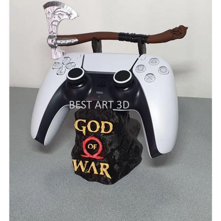 KIT God of War Ascension: Controle personalizado + Jogo