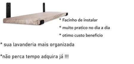 Imagem de "Kit Suporte Funcional:Vassouras e Rodos 30cm - Organize-se"