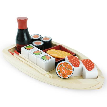 Imagem de Kit Sushi Brinquedo em Madeira