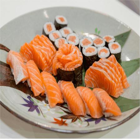 Imagem de Kit Sushiman 3 Facas Japonesas Sushi Sashimi Mundial Gourmet salmão Faca