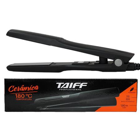 Imagem de Kit taiff, secador taiff easy 1700w voltagem 110v e prancha taiff ceramica 180c bivolt.com garantia e nf